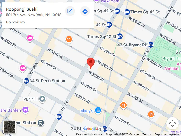 Location, 501 7th Ave, New York, NY 10018
